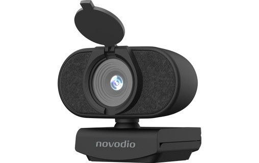 Novodio SmartCam Desktop 2K - Webcam USB QHD avec double microphone - Mac et PC