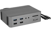 LMP USB-C SuperDock 4K - Dock USB-C 15 ports Gris Sidéral