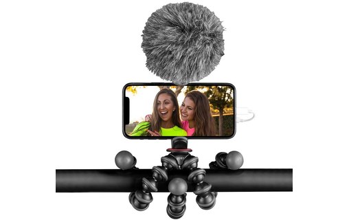 Joby Creator Kit - Trépied universel pour smartphone avec microphone Wavo