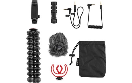 Joby Creator Kit - Trépied universel pour smartphone avec microphone Wavo