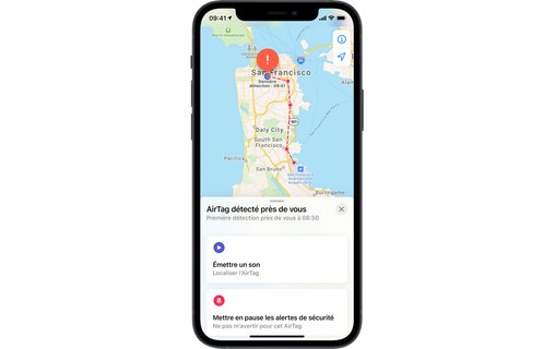 Apple AirTag - Pack de 4 modules Bluetooth anti-perte
