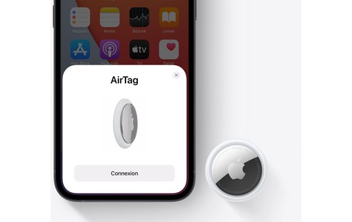 Apple AirTag - Pack de 4 modules Bluetooth anti-perte