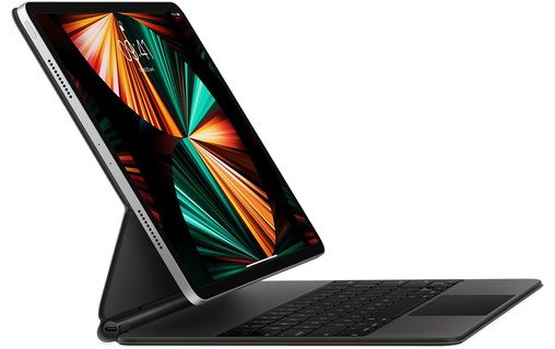 Apple Magic Keyboard pour iPad Pro 12,9" 2018 - 2022 - Clavier AZERTY - Noir