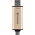 Clé USB-C et USB-A Transcend JetFlash 930C 128 Go - Or