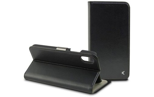 Housse Folio pour Mobile Iphone Xs Max KSIX Noir KSIX
