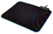 Tapis Gaming avec Eclairage LED Krom Knout RGB (32 x 27 x 0,3 cm) Noir Krom