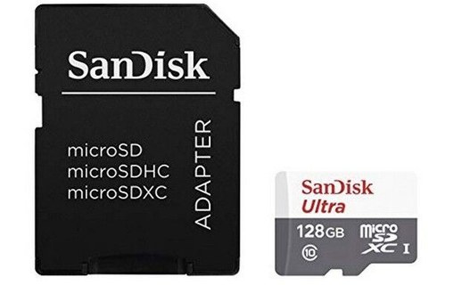 Carte microSDXC SanDisk Ultra Lite 128 Go, UHS-I