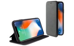 Housse Folio pour Mobile Iphone 11 Pro Max KSIX Standing Noir KSIX