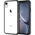 Novodio - Coque transparente magnétique pour iPhone XR contour noir