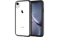 Novodio - Coque transparente magnétique pour iPhone XR contour noir