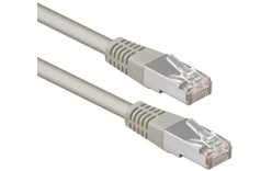 CORDON CABLE RESEAU ETHERNET RJ45 – Gris- 5m CAT6 FTP