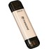 Clé USB-C et USB-A Transcend JetFlash 930C 256 Go - Or
