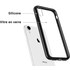 Novodio - Coque transparente magnétique pour iPhone XR contour noir
