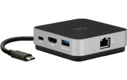 OWC USB-C Travel Dock E Gris Sidéral - Dock USB-C de poche