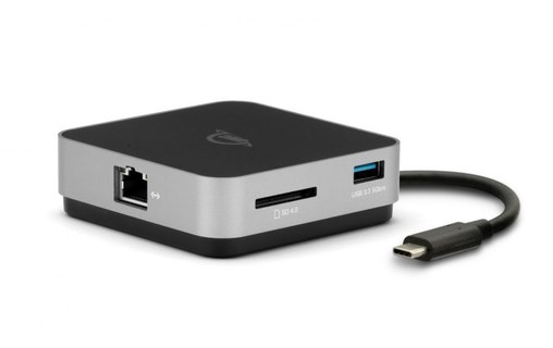 OWC USB-C Travel Dock E Gris Sidéral - Dock USB-C de poche