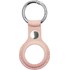 Etui de protection en cuir Rose pour Apple AirTag