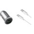 Novodio Mini Car Charger + câble Lightning - Chargeur voiture 60 W USB-C