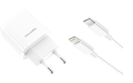 Cable USB + Chargeur Secteur Blanc pour Apple iPad 2017 / 2018 / AIR / MINI  / PRO - Cable Chargeur