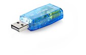 Carte son externe clé USB 2.0 - Entrée Micro + Sortie 5.1