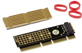 Sonnet M.2 2x4 PCIe 3.0 - Carte PCIe pour 2 SSD M.2 NVMe - Carte