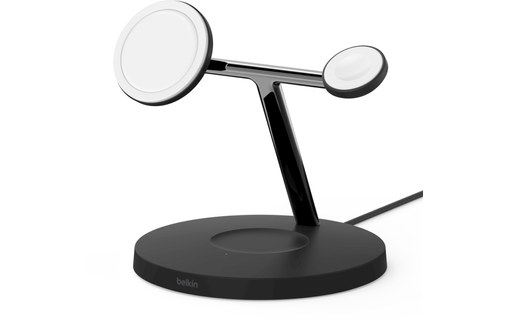 Belkin Boost Charge PRO - Station de recharge 3 en 1 avec MagSafe - Noir