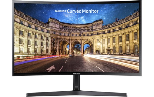 Écran Incurvé 23,5" Samsung C24F396FHR - HDMI/DVI/VGA