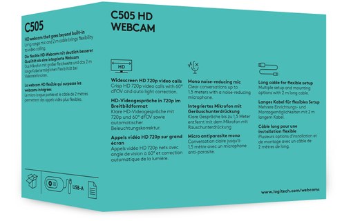 Logitech C505 HD Webcam