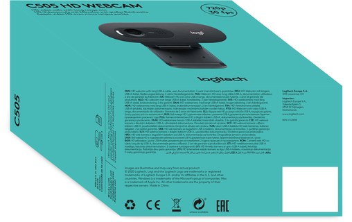 Logitech C505 HD Webcam