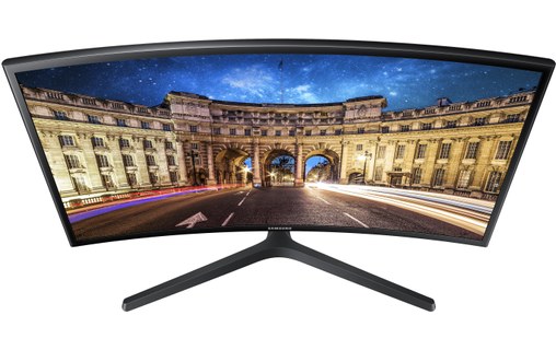 Écran Incurvé 23,5" Samsung C24F396FHR - HDMI/DVI/VGA