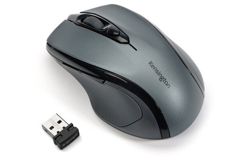 Souris sans fil Kensington Pro Fit Taille moyenne - Grise - Ergonomique