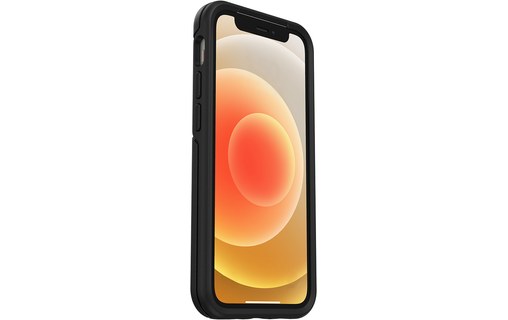 OtterBox Symmetry antimicrobien Series pour Apple iPhone 12/12 Pro, noir