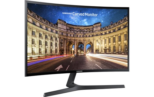 Écran Incurvé 23,5" Samsung C24F396FHR - HDMI/DVI/VGA