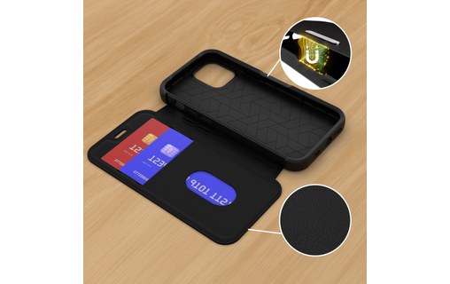 OtterBox Strada Series pour Apple iPhone 12/12 Pro, noir