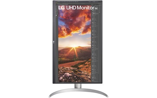 Écran 27" LG 27UP850-W - 4K USB-C