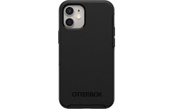 OtterBox Symmetry antimicrobien Series pour Apple iPhone 12/12 Pro, noir