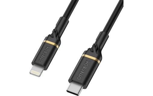 OtterBox 78-52551 câble Lightning 1 m Noir