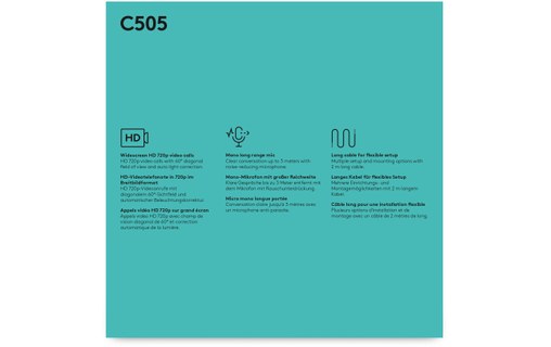 Logitech C505 HD Webcam