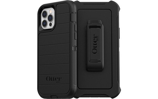 OtterBox Defender Series pour Apple iPhone 12/12 Pro, noir– produits livrés sans