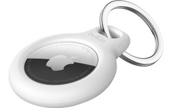 Belkin Anneau de protection avec porte-clés pour AirTag - Blanc