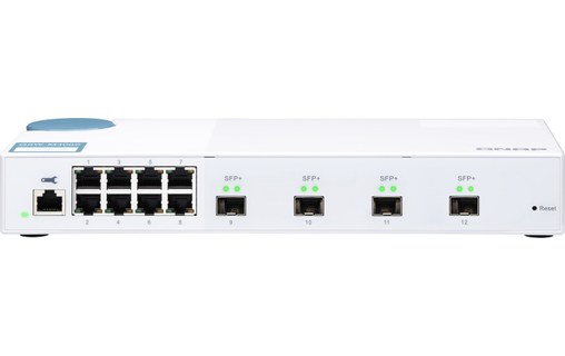 Switch Ethernet Qnap QSW-M408S 12 ports - 10 GbE, Manageable, L2