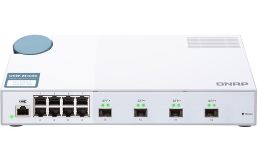Switch Ethernet Qnap QSW-M408S 12 ports - 10 GbE, Manageable, L2