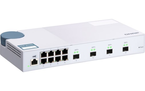 Switch Ethernet Qnap QSW-M408S 12 ports - 10 GbE, Manageable, L2