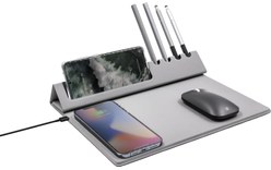 Brandcharger Evopad Charge - Tapis de souris, organiseur et chargeur induction