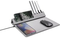 Brandcharger Evopad Charge - Tapis de souris, organiseur et chargeur induction