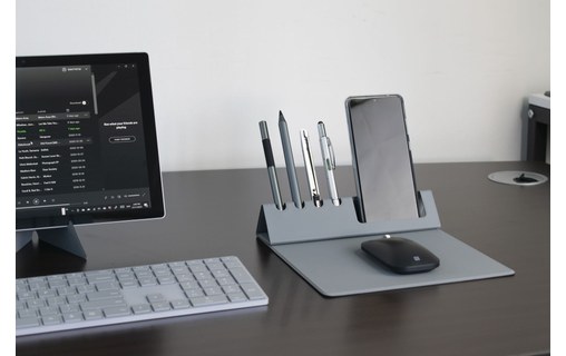 Brandcharger Evopad - Tapis de souris et organiseur de bureau