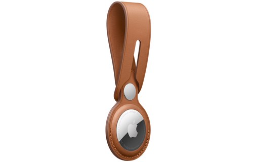 Apple Lanière en cuir pour AirTag - Brun