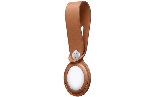 Apple Lanière en cuir pour AirTag - Brun