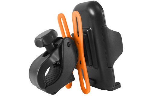 Macally Bikeholder Noir - Support de vélo pour iPhone et tout smartphone