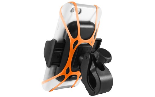 Macally Bikeholder Noir - Support de vélo pour iPhone et tout smartphone