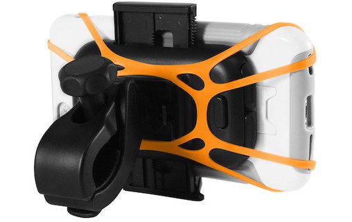 Macally Bikeholder Noir - Support de vélo pour iPhone et tout smartphone